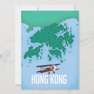Kaart van Hong Kong