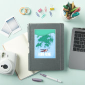 Kaart van Hong Kong Sticker (iPad Cover)