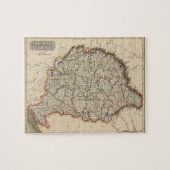  kaart van Hongarije (1817) Legpuzzel (Horizontaal)