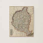  kaart van Hongarije (1817) Legpuzzel (Verticaal)