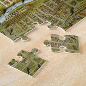  kaart van Houston Texas (1891) Legpuzzel (Zijkant)