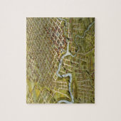  kaart van Houston Texas (1891) Legpuzzel (Verticaal)