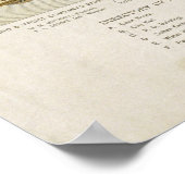  kaart van Houston Texas (1891) Poster (Hoek)