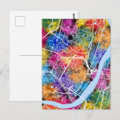 Kaart van Howrah West Bengal (Voorkant / Achterkant)