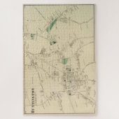  kaart van Huntington NY (1873) Legpuzzel