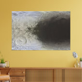 Kaart van Iapetus Canvas Afdruk (Insitu (Woonkamer))