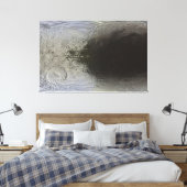 Kaart van Iapetus Canvas Afdruk (Insitu (Slaapkamer))