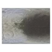 Kaart van Iapetus Tafelkleed (Voorkant (Horizontaal))