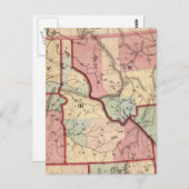  kaart van Idaho (1866) (Voorkant / Achterkant)