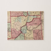 kaart van Idaho (1866) Legpuzzel (Horizontaal)