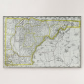  kaart van Idaho (1889) Legpuzzel (Horizontaal)