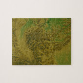 Kaart van Idaho Legpuzzel (Horizontaal)