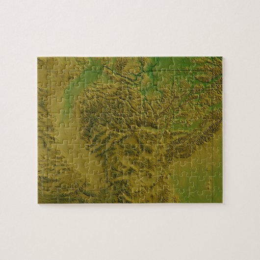 Kaart van Idaho Legpuzzel (Horizontaal)