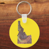 Kaart van Idaho Sleutelhanger (Voorkant)