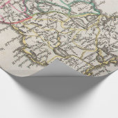kaart van Ierland (1748) Cadeaupapier (Hoek)