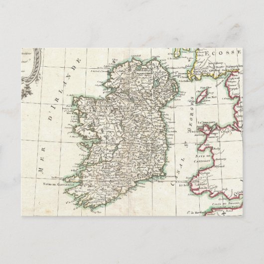  kaart van Ierland (1771) (Voorkant)