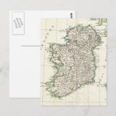  kaart van Ierland (1771) (Voorkant / Achterkant)