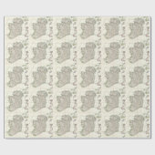  kaart van Ierland (1771) Cadeaupapier (Vlak)