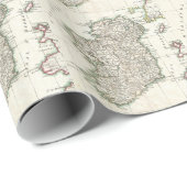  kaart van Ierland (1771) Cadeaupapier (Rol Hoek)