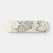  kaart van Ierland (1771) Persoonlijk Skateboard (Horizontaal)