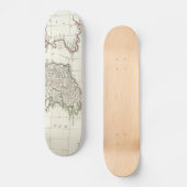  kaart van Ierland (1771) Persoonlijk Skateboard (Voorkant)