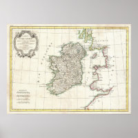 kaart van Ierland (1771)