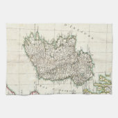  kaart van Ierland (1771) Theedoek (Horizontaal)