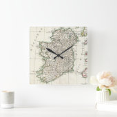  kaart van Ierland (1771) Vierkante Klok (Huis)