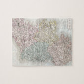  kaart van Ierland (1850) Legpuzzel (Horizontaal)