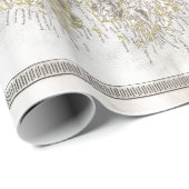 kaart van Ierland Cadeaupapier (Rol Hoek)