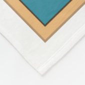  kaart van Ierland Fleece Deken (Hoek)