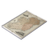 Kaart van Ierland, gepubliceerd onder c.1850 (hand Notitieboek (Linkerzijde)