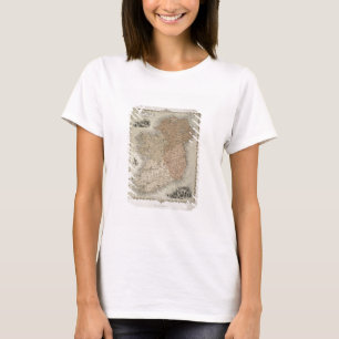 Kaart van Ierland, gepubliceerd onder c.1850 (hand T-shirt