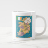  kaart van Ierland Grote Koffiekop (Rechts)