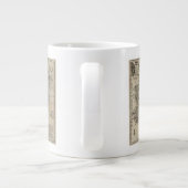 Kaart van Ierland Grote Koffiekop (Achterkant)