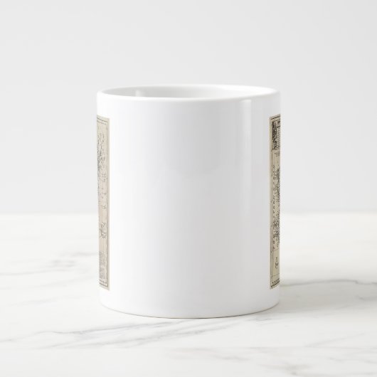 Kaart van Ierland Grote Koffiekop (Voorkant)