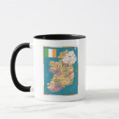 kaart van Ierland Mok (Links)
