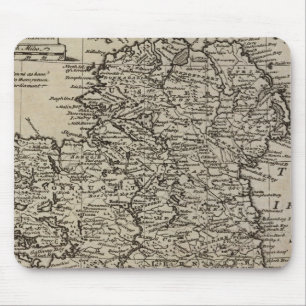 Kaart van Ierland Muismat