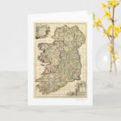 Kaart van Ierland van Frederik de Wit 1710 (Gele Bloem)