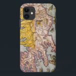 Kaart van IJsland iPhone 11 Hoesje<br><div class="desc">Islandia-kaart van Abraham Ortelius ca 1590</div>