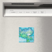 Kaart van IJsland Magneet (Insitu (Vaatwasser))