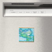 Kaart van IJsland Magneet (Insitu (Vaatwasser))