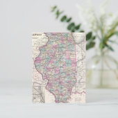 kaart van Illinois (1855) (Staand voorkant)