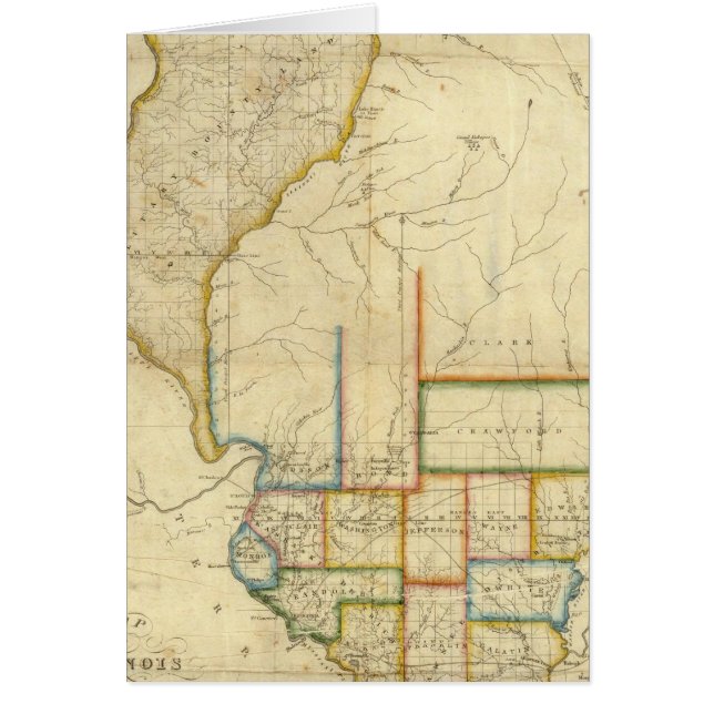 Kaart van Illinois 3 (Voorkant)