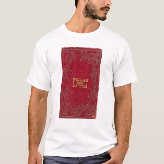 Kaart van Illinois T-shirt (Voorkant)