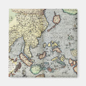  kaart van India | 1592 Magneet (Voorkant)