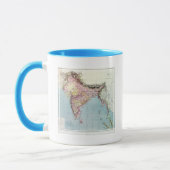  kaart van India | 1877 Mok (Links)