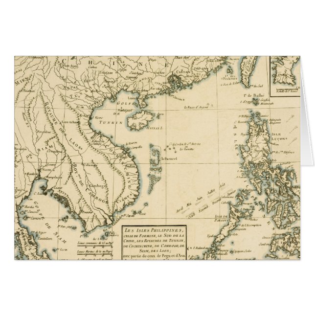  kaart van India | Indische Oceaan (Voorkant Horizontaal)