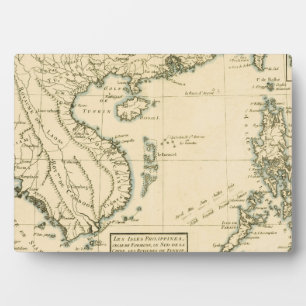 kaart van India Indische Oceaan Fotoplaat