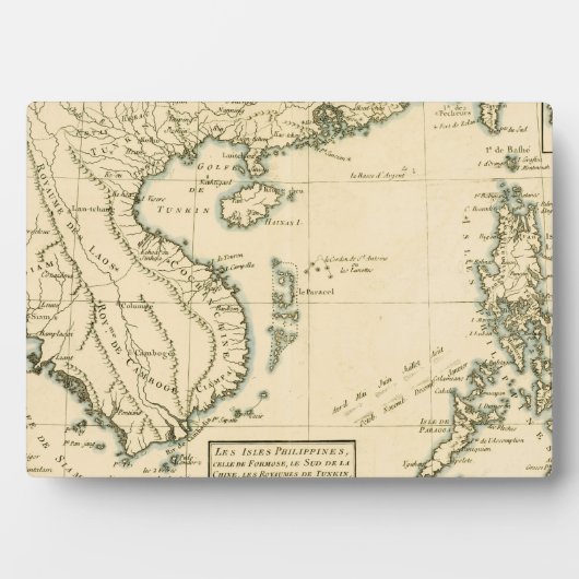 kaart van India | Indische Oceaan Fotoplaat (voorkant)